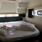 Lucia 40 catamaran interior