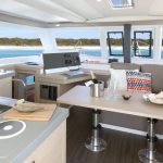 Lucia 40 catamaran interior